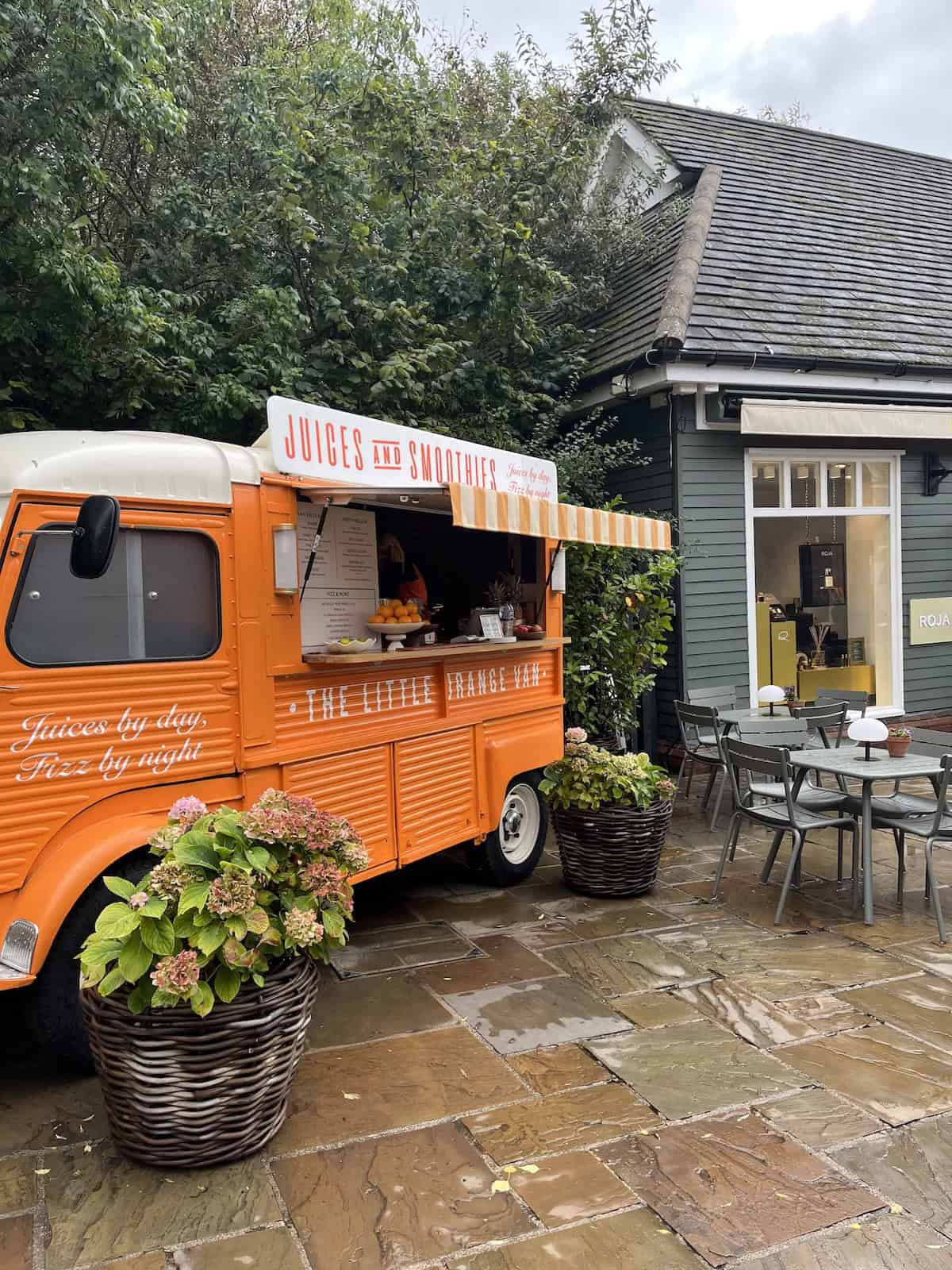 Food truck at Bicester Village.
