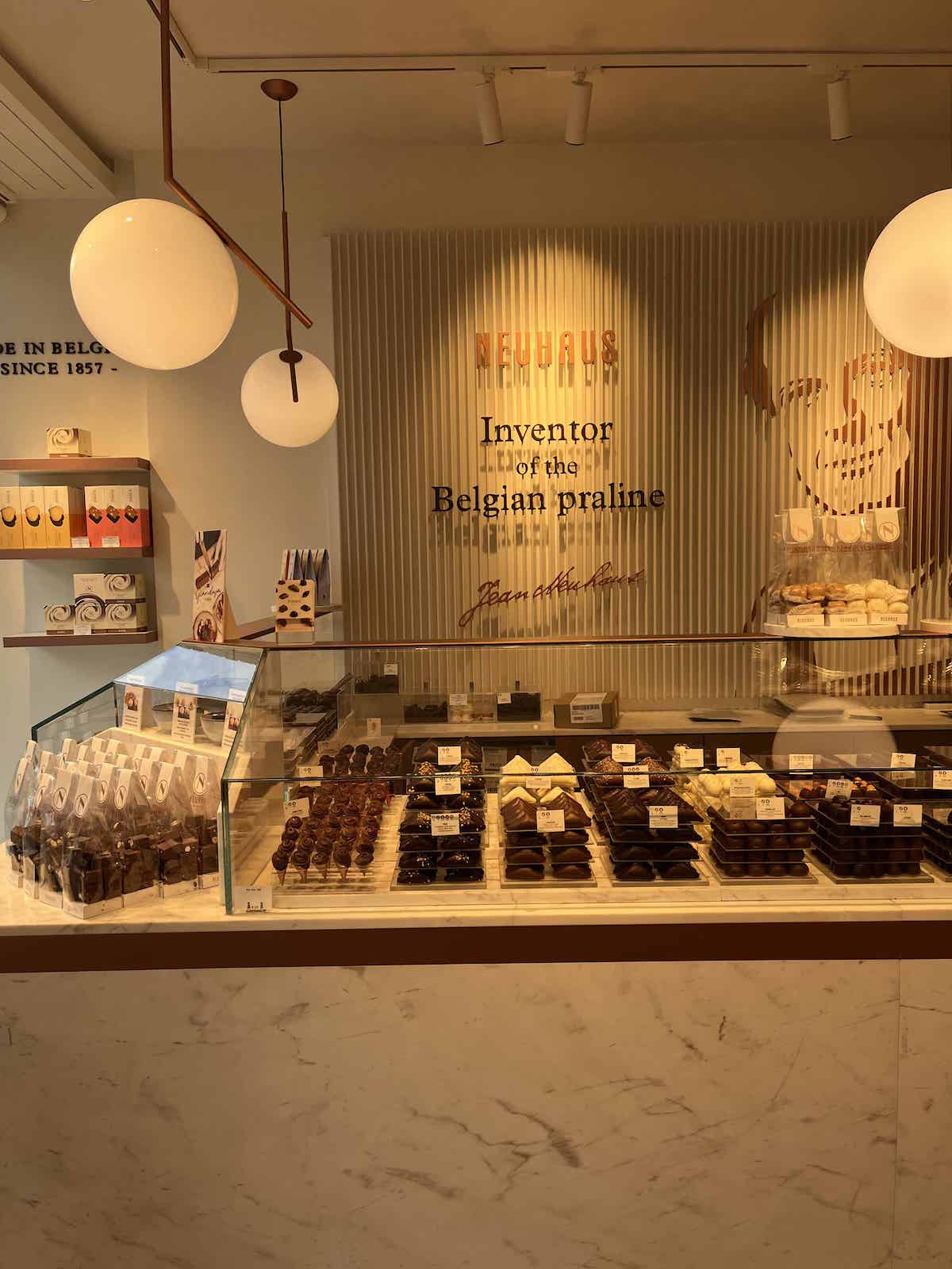 Mary chocolate shop in Brussels, Belgium.