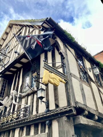 A pub in Hastings, England.