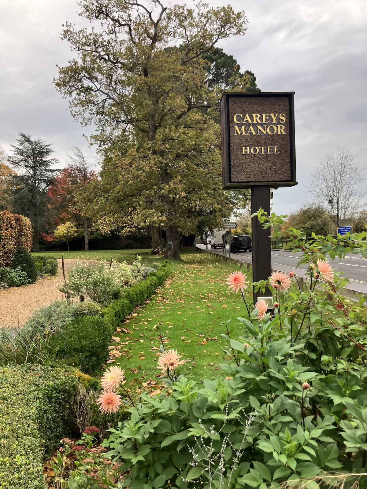 Carey Manors Hotel in Brockenhurst, New forest.