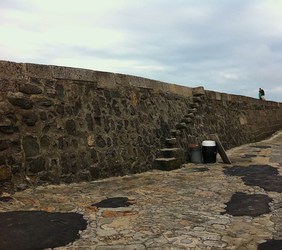 The Cobb at Lyme Regis, UK.