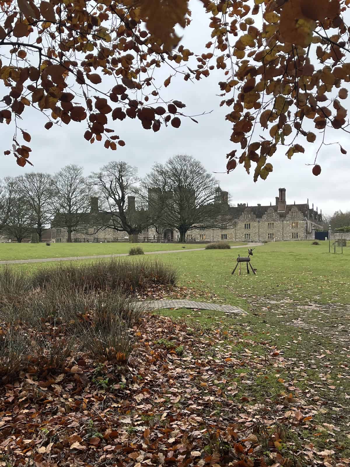 View of Knole House from the grounds.