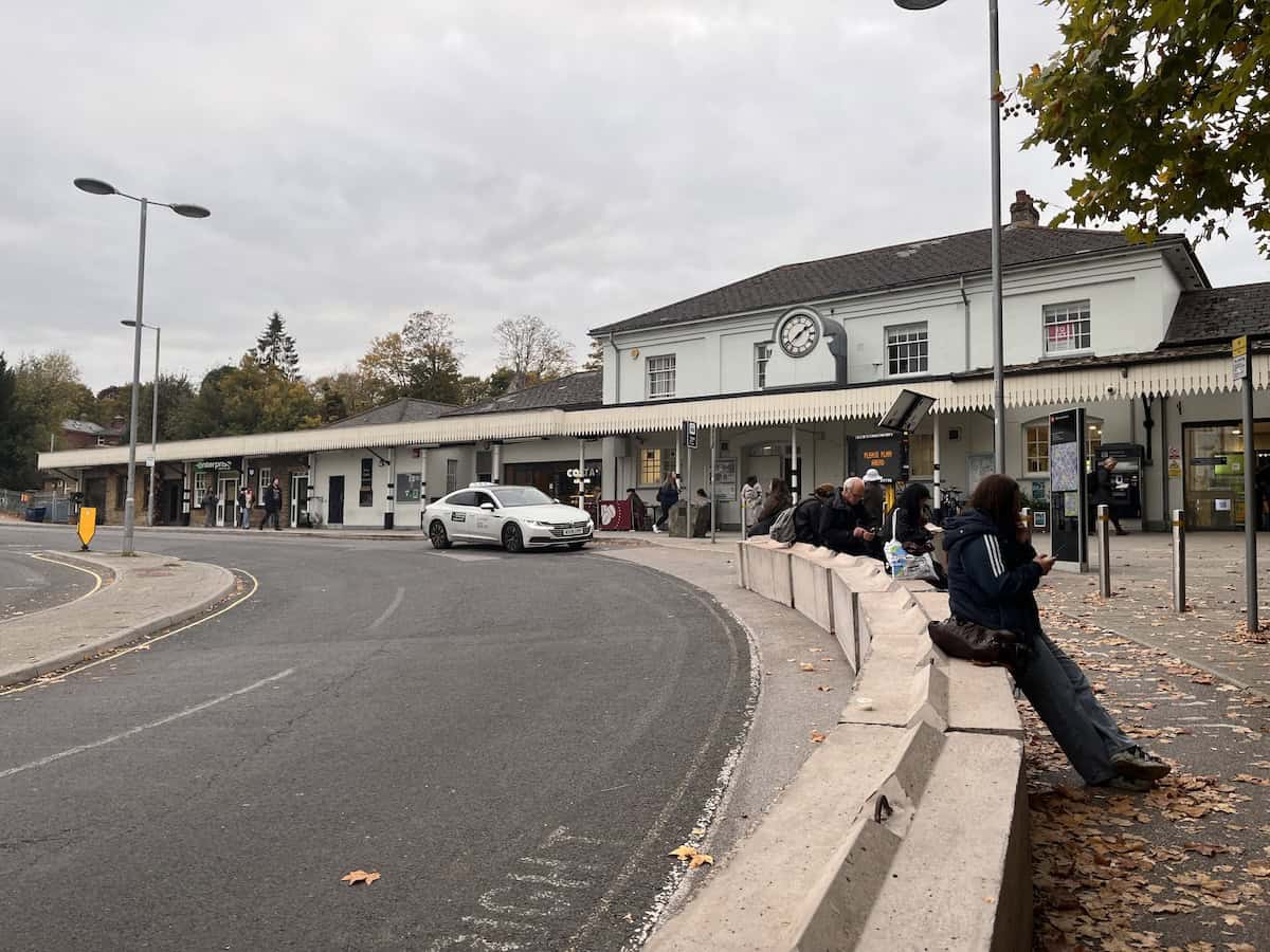 Winchester Train Station.