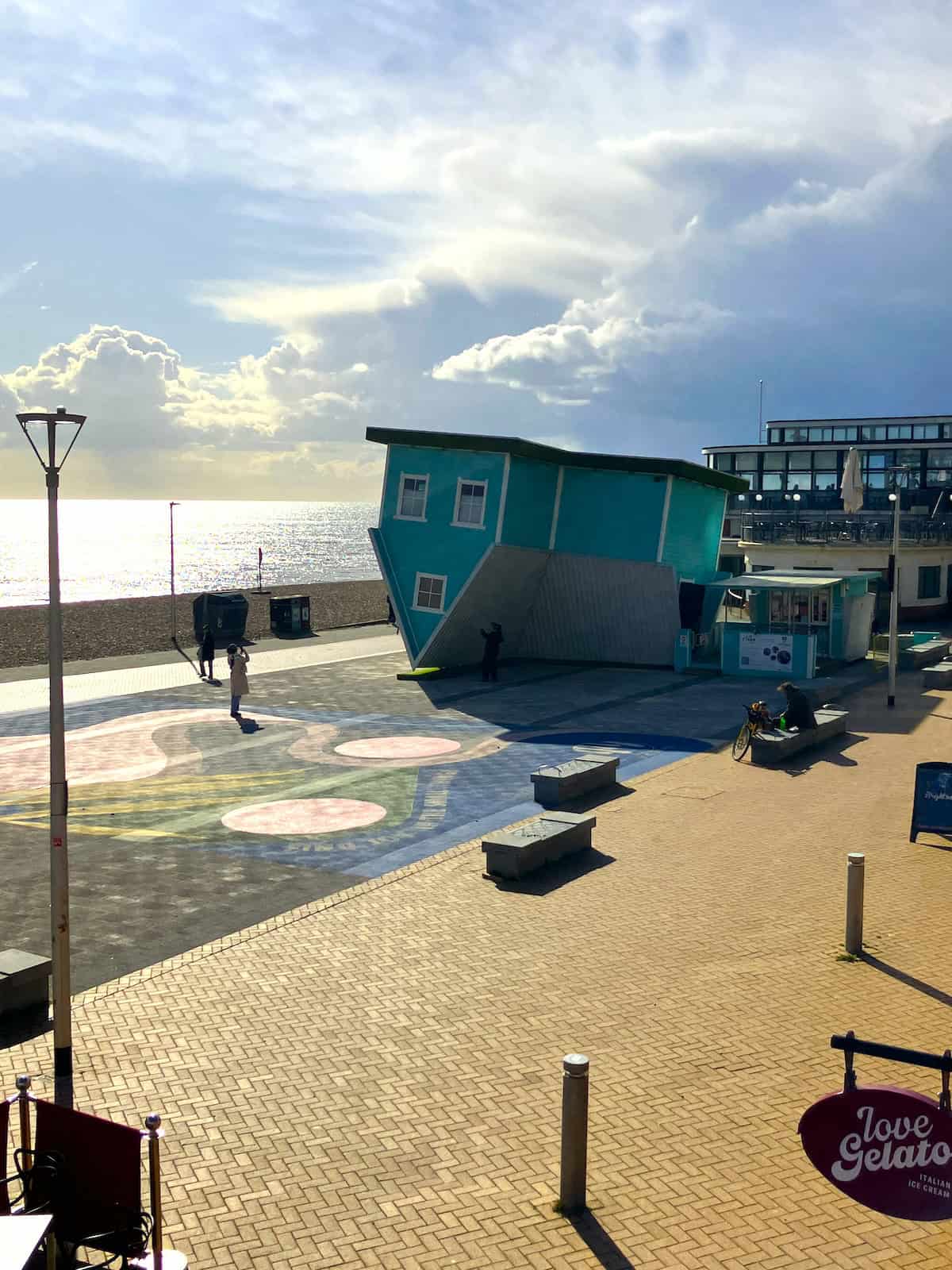 Brighton seafront.