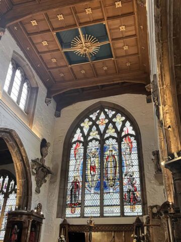 St Olaves church in London.