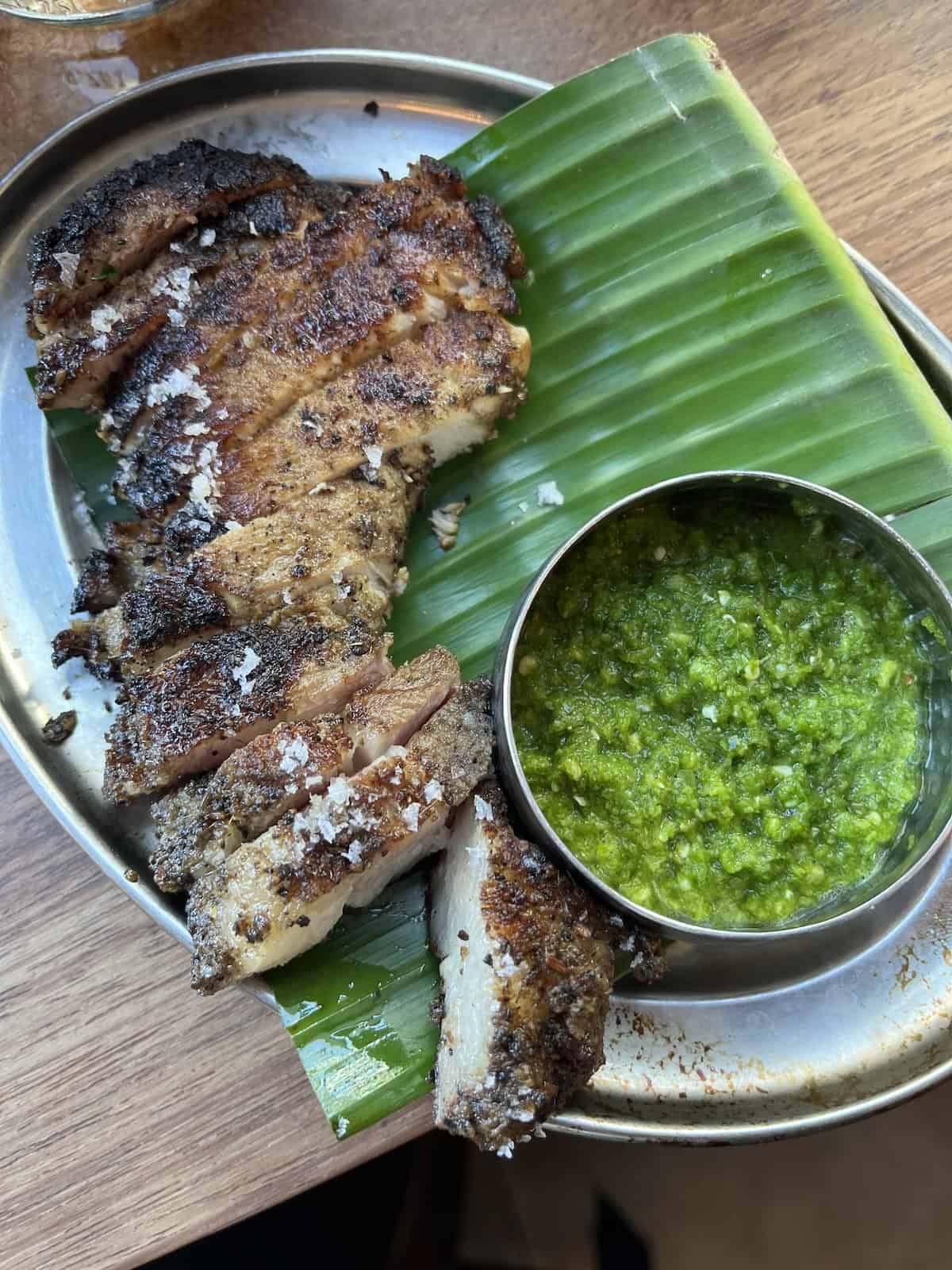 Grilled meat at Rambutan.