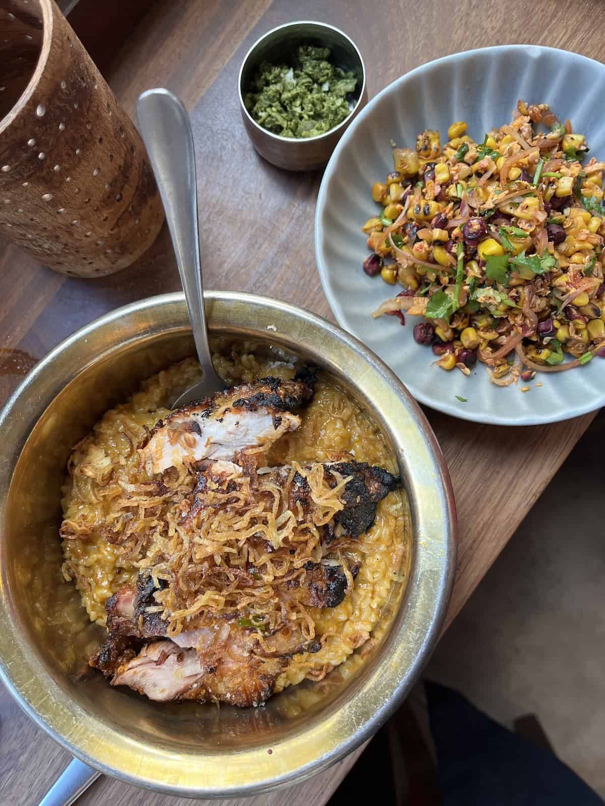 Chicken rice at Rambutan.