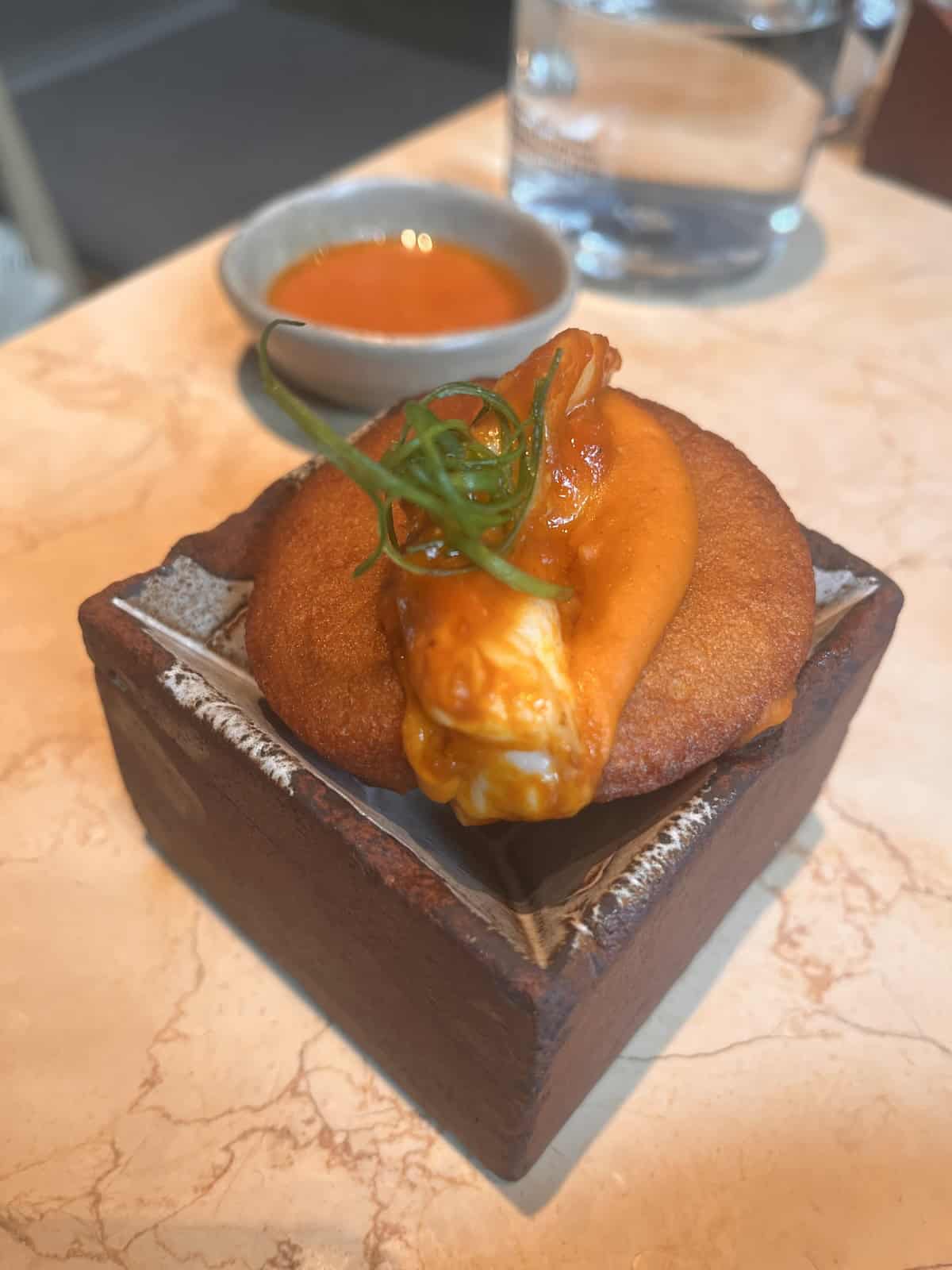 Prawn Akara at Akara.