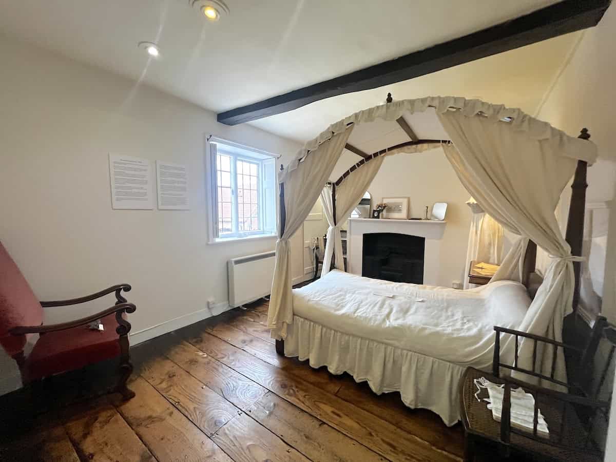 Jane Austen's bedroom.